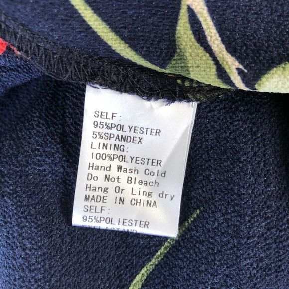 Trac Ruffle Trim Navy Floral Wrap Maxi Dress - Picture 8 of 10